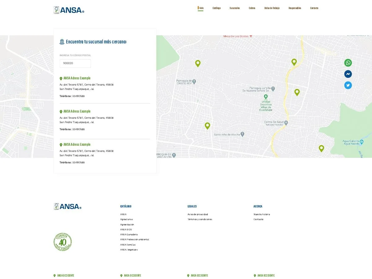 Formulario de contacto